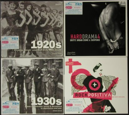 V.A.Atmosphere: 8 CDs from Library, Atmos(), ,  - 9CD - 92635 - 5,00 Euro