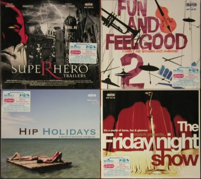V.A.Match: 6 CDs from Sound Library, MAT***,  Typ: 6CD Best.-Nr.: 92636 Preis: 4,00 Euro