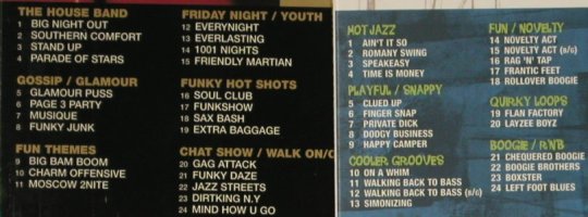 V.A.Match: 6 CDs from Sound Library, MAT***,  Typ: 6CD Best.-Nr.: 92636 Preis: 4,00 Euro