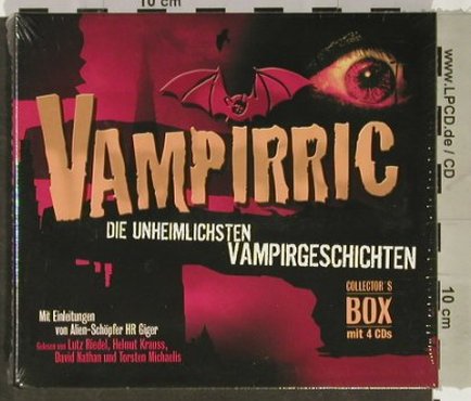 Vampirric: Die Unheimlichsten Vampirgeschichte, LPL, D,FS-New, 2005 Typ: 4CD Best.-Nr.: 93032 Preis: 10,00 Euro