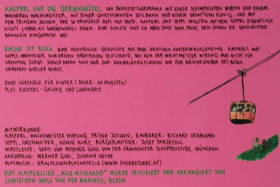 Kasperl und die Germknödel: Die Rache ist Rosa, Digi, FS-New, Doctor Döblingers(), D, 2005 - CD - 93677 - 10,00 Euro