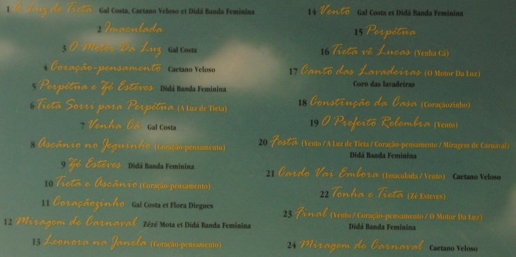 Tieta Do Brasil: Bande Original du Film, FS-New, Natasha(46612-2), EU, 1996 - CD - 95048 - 11,50 Euro