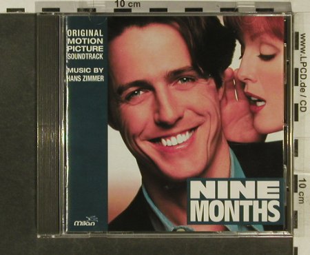 Nine Months: Orign.MotionPicture,by Hans Zimmer, Milan(), F, 1995 - CD - 95362 - 10,00 Euro