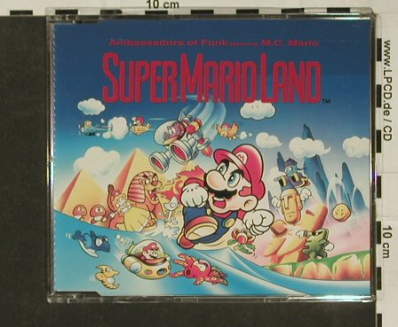 SuperMarioLand: Ambassadors of Funk f.M.C.Mario, RoughTrade(), 4Tr., 92 - CD5inch - 97072 - 4,00 Euro