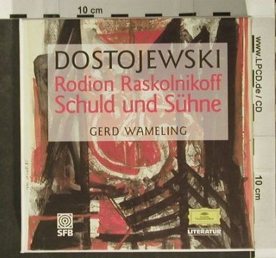 Dostojewski: Rodion Raskolnikoff,Box, Deutsche Grammophon, D, 2002 Typ: 19CD Best.-Nr.: 97165 Preis: 25,00 Euro