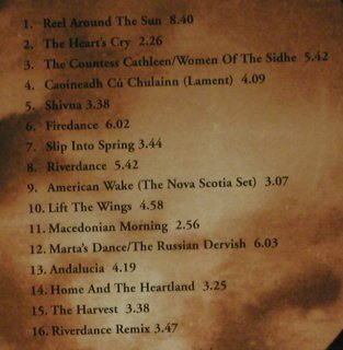 Riverdance: Music From by B.Whelan, Celtic Heartbeat(), D, 1995 - CD - 97216 - 7,50 Euro