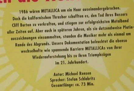 Rock Hard Hörbuch-Ed.: Metallica Teil 2..durch die Hölle.., Rock Phone(), , FS-New, 2007 - CD - 97667 - 7,50 Euro