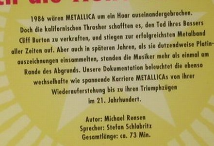 Rock Hard Hörbuch-Ed.: Metallica Teil 2..durch die Hlle.., Rock Phone(), , FS-New, 2007 - CD - 97667 - 7,50 Euro