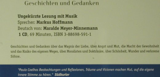 Coelho,Paulo: Der Wanderer, Markus Hoffmann liest, Steinbach(), D, 2002 - CD - 97737 - 5,00 Euro
