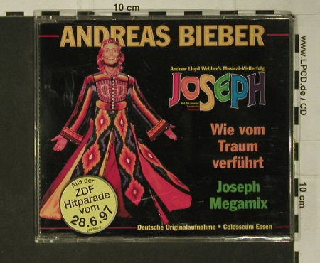 Joseph - Andreas Bieber: Wie vom Traum verführt,Mega Mix, The Realy Useful Group, D, 1997 Typ: CD5" Best.-Nr.: 97791 Preis: 3,00 Euro