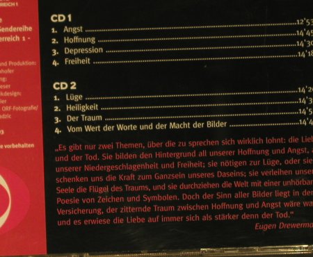 Drewermann,Eugen: Vom Leben des Menschen, ORF(CD 593), , 1998 - 2CD - 97920 - 10,00 Euro