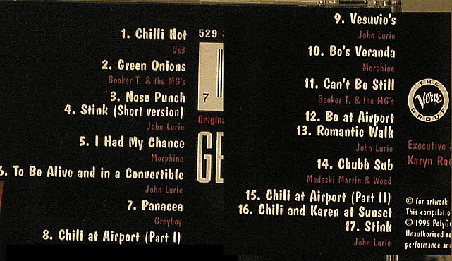 Get Shorty: 14 Tr. V.A., Verve (529 310-2), EU, 1995 Typ: CD Best.-Nr.: 98714 Preis: 7,50 Euro