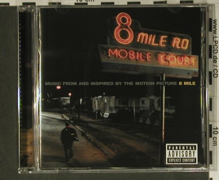8 Mile: Music fr.and inspired, 16 Tr., Snad/Interscope(), EU, 2002 - CD - 98895 - 7,50 Euro