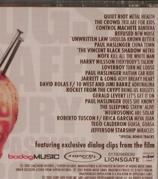 CRANK: Original Motion Picture, 35 Tr., Bodog Music(017886BDM), , 2007 - CD - 99504 - 10,00 Euro