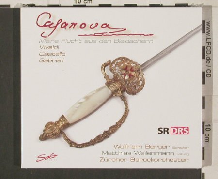 Casanova: Meine Flucht aus den Bleidächern, SR DSR (SM 136), EU,FS-New, 2008 Typ: CD Best.-Nr.: 99981 Preis: 10,00 Euro