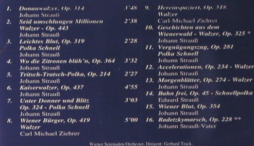 Walzerreigen: Kaiserwalzer ,Hereinspaziert..., ,  Typ: CD Best.-Nr.: 59282 Preis: 4,00 Euro