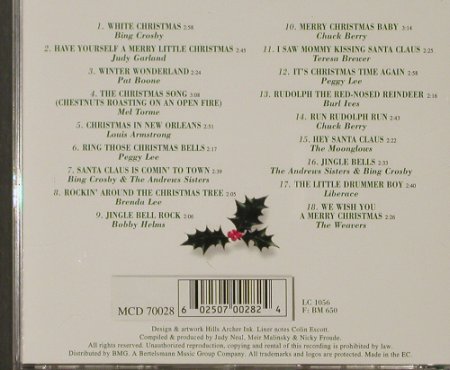 V.A.The White Christmas Album: 18 Tr. Bing Crosby..The Weavers, MCA(), EC,  - CD - 68967 - 5,00 Euro