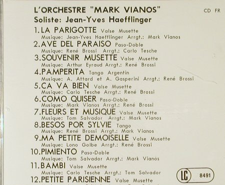 Vianos,Mark - L'Orchestre: Valse,Paso-Double,Tango, Fred Rabold Prod. (FR 4500),  Typ: CD Best.-Nr.: 69337 Preis: 7,50 Euro