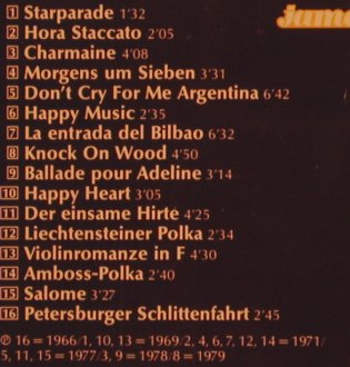Last,James: Das Best Aus 150 Goldenen,16 Tr., Polydor, D Typ: CD Best.-Nr.: 82047 Preis: 7,50 Euro