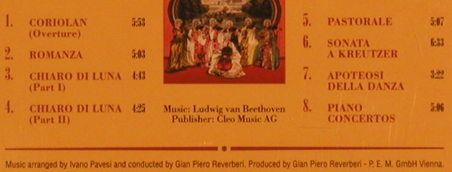 Rondo Veneziano: Concerto per Beethoven, BMG/Ariola (74321 15933-2), D, 1990 Typ: CD Best.-Nr.: 82048 Preis: 6,00 Euro