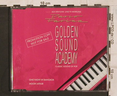 Farina,Dario: One Night in Bangkok/Moon Affair, Polystar,Promo,Facts (879 154-2), D, 1990 Typ: CD5" Best.-Nr.: 83718 Preis: 5,00 Euro