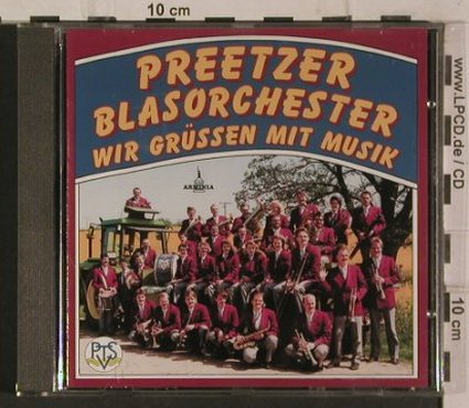 Preetzer Blasorchester: Wir grüssen mit Musik, Arminia (AMG 63-1145-2), D, 1992 Typ: CD Best.-Nr.: 83924 Preis: 7,50 Euro