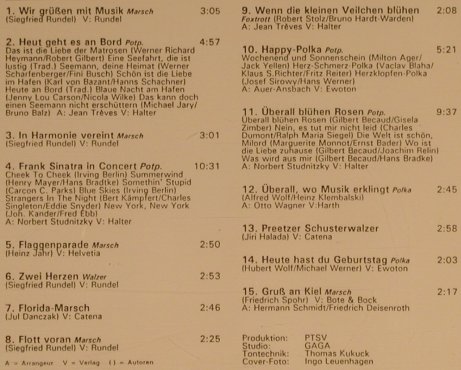 Preetzer Blasorchester: Wir grüssen mit Musik, Arminia (AMG 63-1145-2), D, 1992 Typ: CD Best.-Nr.: 83924 Preis: 7,50 Euro