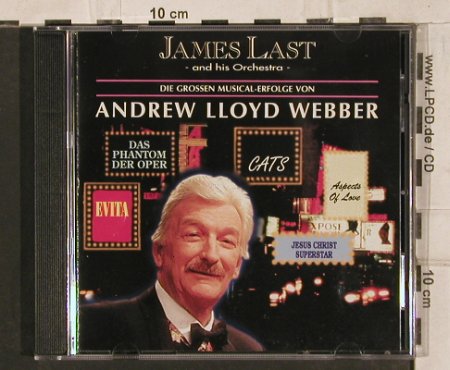 Last,James: Die gr.Erfolge v.Andrew LloydWebber, Polydor, D, 1993 Typ: CD Best.-Nr.: 83939 Preis: 7,50 Euro