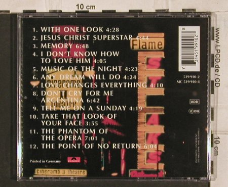 Last,James: Die gr.Erfolge v.Andrew LloydWebber, Polydor, D, 1993 Typ: CD Best.-Nr.: 83939 Preis: 7,50 Euro