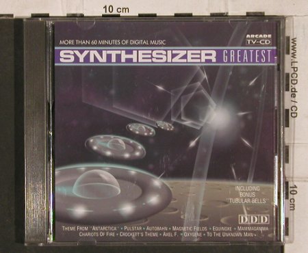 V.A.Synthesizer Greatest +Vol.2: 17 Tr.u.a.Autobahn,Bolero,The Model, Arcade (01 4020 61), D, 1989 Typ: CDx2 Best.-Nr.: 83942 Preis: 7,50 Euro