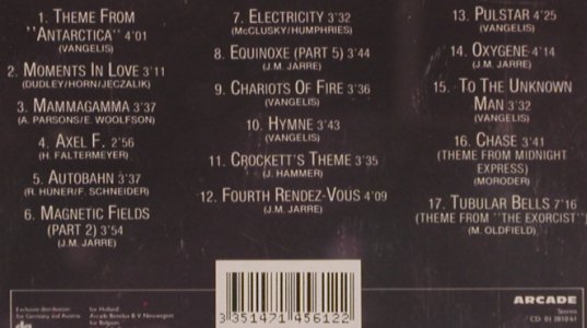 V.A.Synthesizer Greatest +Vol.2: 17 Tr.u.a.Autobahn,Bolero,The Model, Arcade (01 4020 61), D, 1989 Typ: CDx2 Best.-Nr.: 83942 Preis: 7,50 Euro