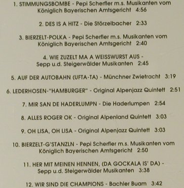 V.A.Ozapft Is': Pepi Schärfler Kö.Bay.Amtg.BachlerB, Koch(399 862 B3), D, 1996 - CD - 83953 - 6,00 Euro