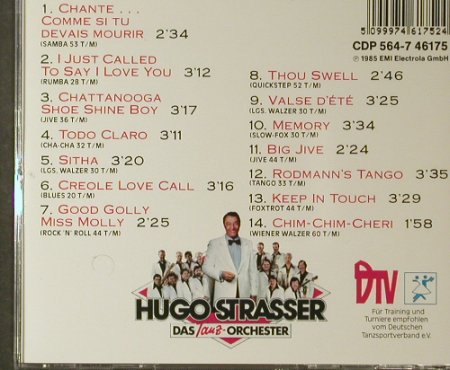 Strasser,Hugo: Die Tanzplatte '86, EMI, D, 1985 Typ: CD Best.-Nr.: 83957 Preis: 10,00 Euro