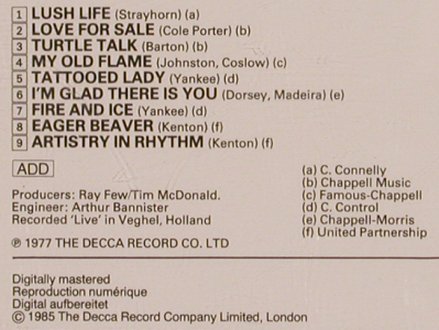 Kenton,Stan: Live In Europe(77), London, D, 1985 Typ: CD Best.-Nr.: 83965 Preis: 7,50 Euro