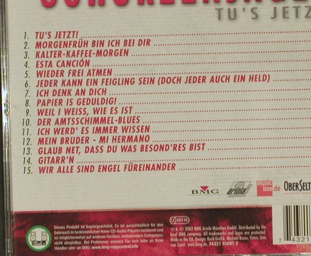 Schürzenjäger: Tu's Jetzt !, BMG(), EU, 2002 - CD - 83968 - 5,00 Euro