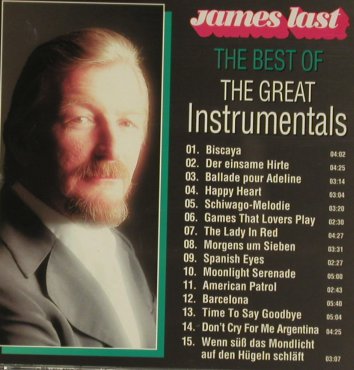 Last,James: The Best Of The Great Instrumentals, Polydor, D, 1998 Typ: CD Best.-Nr.: 84007 Preis: 7,50 Euro