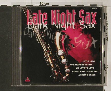 Tuxedo Junction Orchestra: Late Night Sax Dark Night Sax,14Tr., PopMusic (50030),  Typ: CD Best.-Nr.: 84016 Preis: 5,00 Euro