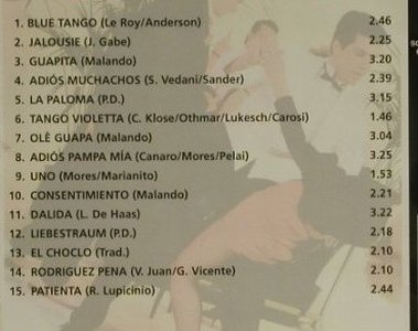 Alvarez,Don y su Orch.: El Mejor de Tangos, CD1 + CD2, Magic(), CH,  - CDx2 - 84018 - 5,00 Euro