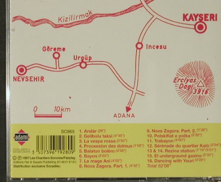 L'Attirail: Dancings Des Bouts Du Monde, adami (FAI 280), F, 1997 Typ: CD Best.-Nr.: 84102 Preis: 7,50 Euro