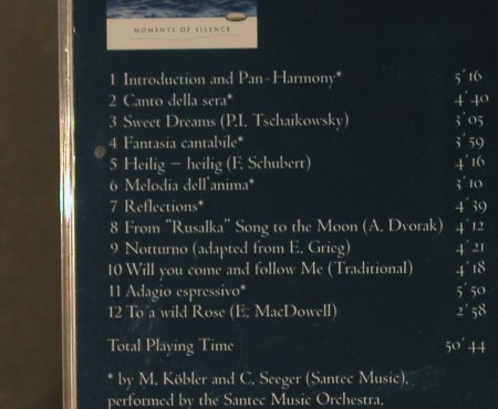 Santec Music Orchestra: Moments Of Silence, Santec Music(03112), D, 2003 - CD - 84131 - 6,00 Euro