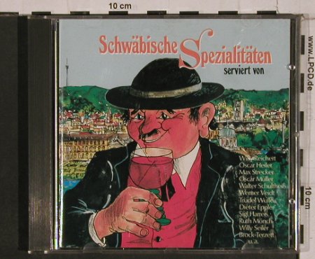 V.A.Schwäbische Spezialitäten: serviert v. Willy Reichert,O.Heiler, Intercord (815.249), D, 1989 Typ: CD Best.-Nr.: 84385 Preis: 7,50 Euro