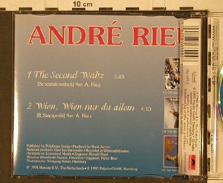 Rieu,Andre: The Second Waltz/Wien,Wien nur..., Polydor, D, 94 Typ: CD5" Best.-Nr.: 90639 Preis: 4,00 Euro