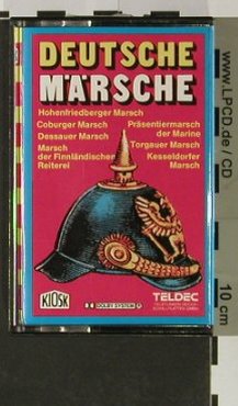V.A.Deutsche Märsche: Hohenfriedberger, Coburger.., Kiosk/Teldec (4.23735), D Typ: MC Best.-Nr.: 92782 Preis: 2,50 Euro