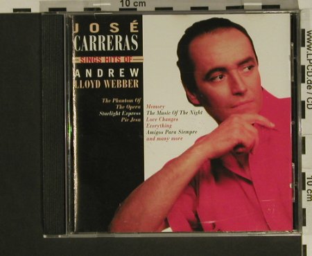 Carreras,Jose: Sings Andrew Lloyd Webber, WEA, D, 1989 Typ: CD Best.-Nr.: 97516 Preis: 5,00 Euro