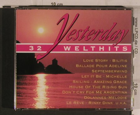 V.A.Yesterday: 32 Welthits, Delta (98998), D, 1993 Typ: 2CD Best.-Nr.: 99611 Preis: 5,00 Euro