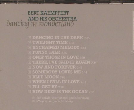 Kaempfert,Bert: Dancing in Wonderland'61-Collection, Polydor(513 245-2), D, 1992 - CD - 99787 - 10,00 Euro