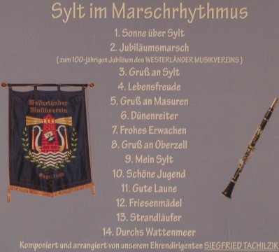 Westerländer Musikverein v.1889: Sylt im Marschrhythmus, W.M., D, 2002 Typ: CD Best.-Nr.: 99860 Preis: 7,50 Euro