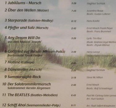 Westerländer Musikverein v.1889: Musik und Meer, W.M., D, 2000 Typ: CD Best.-Nr.: 99861 Preis: 7,50 Euro