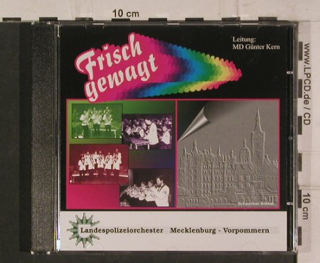 Landespolizeiorch.Mecklenburg-Vorp.: Frisch gewagt, Ltg: Günter Kern, RBT Tostudio, , 1997 Typ: CD Best.-Nr.: 99881 Preis: 5,00 Euro