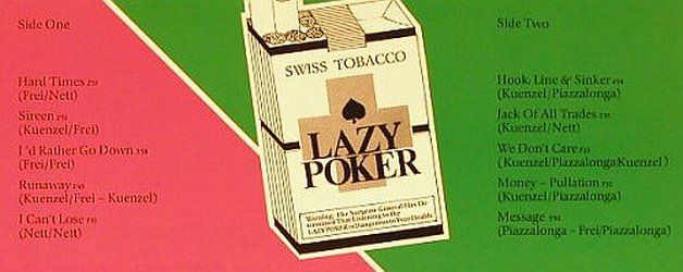 Lazy Poker: Dealin' With Feeling, Polydor(821 190-1), D, 1984 - LP - E5637 - 5,00 Euro
